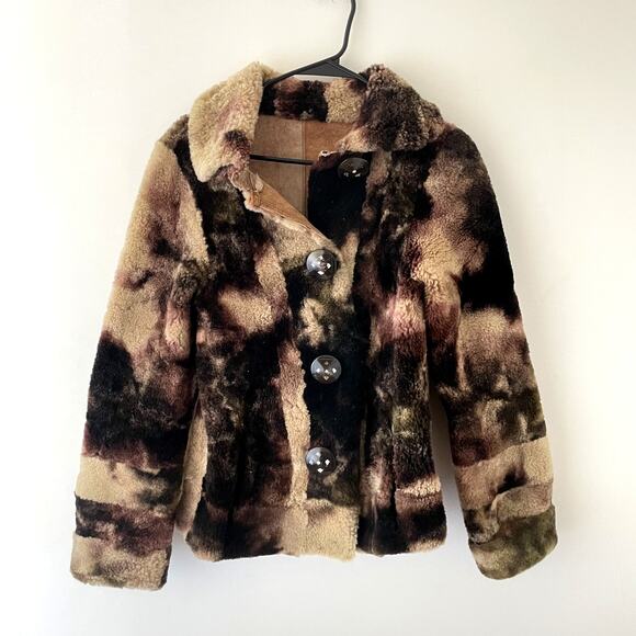 Vintage 70s Genuine Shearling Coat - Picture 3 of 10